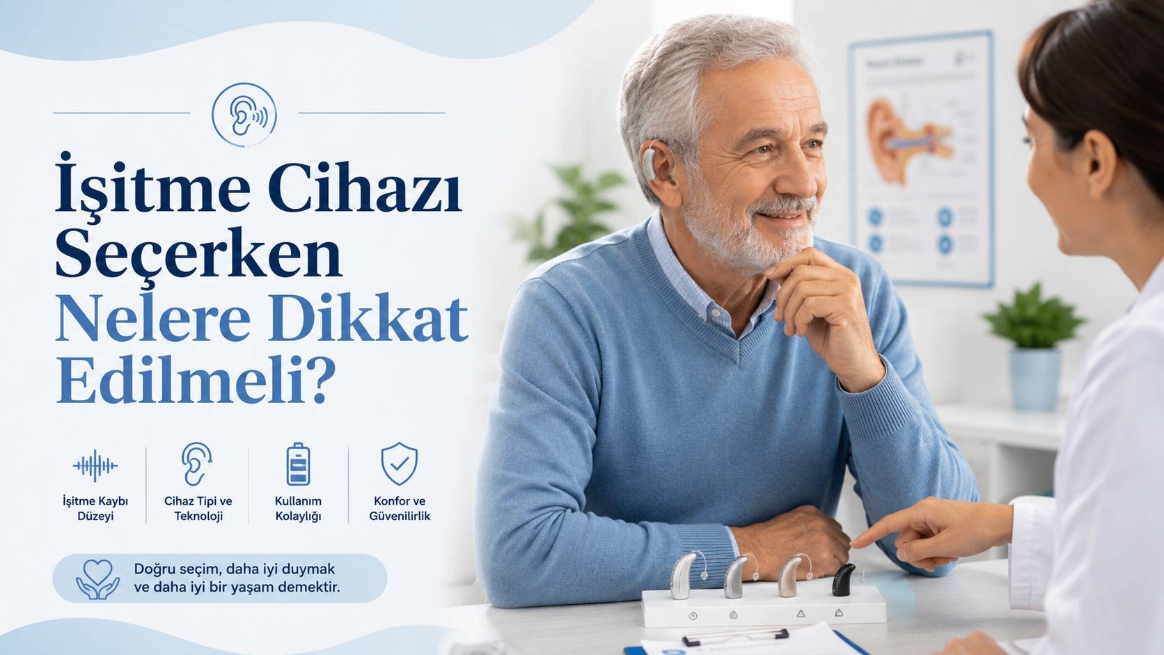 İşitme Cihazı Seçerken Nelere Dikkat Edilmeli?